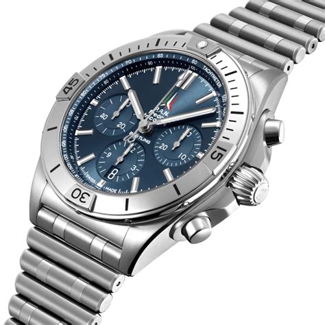 breitling chronomat b01 42 frecce tricolori limited edition|Altro.